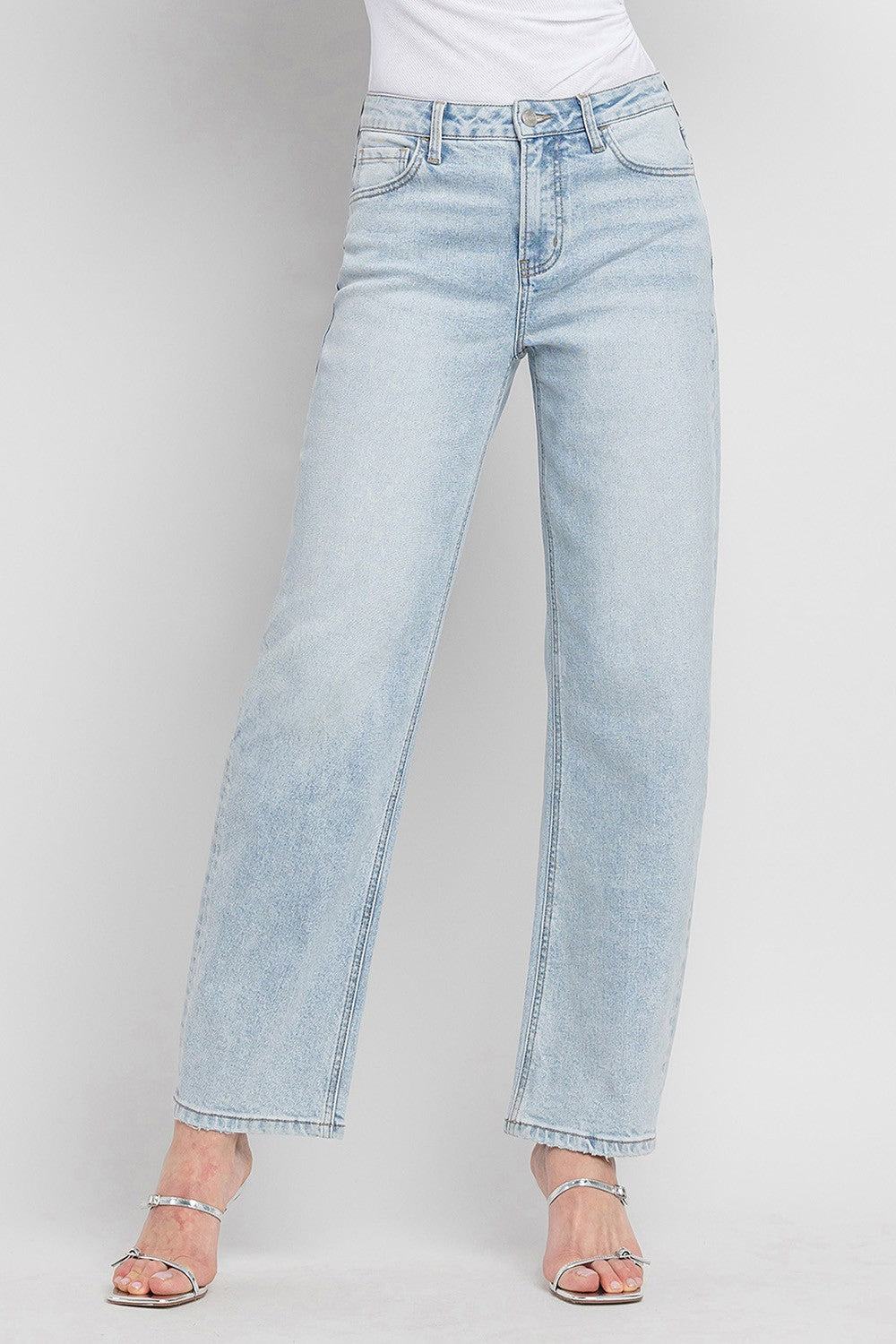 Lovervet: High Rise Barrel Jeans