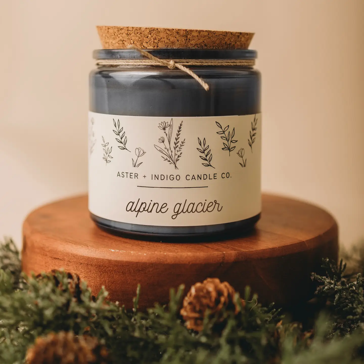 Alpine Glacier Soy Christmas Candle
