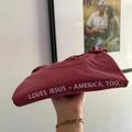 Loves Jesus + America, Too Graphic Tee