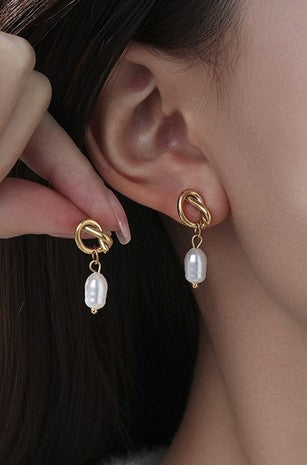 Hypoallergenic Pearl Earrings