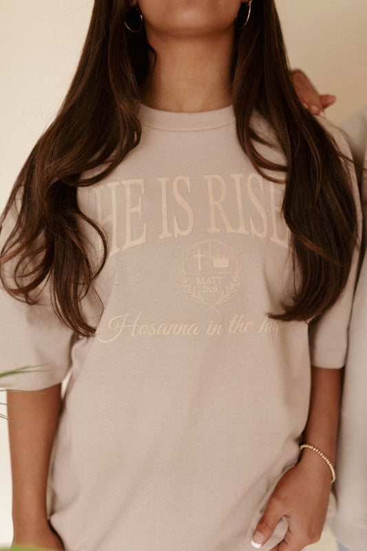 He is Risen Graphic Tee + Crewneck: Easter Collection