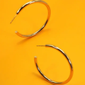 Hypoallergenic: SS Gold Hoop