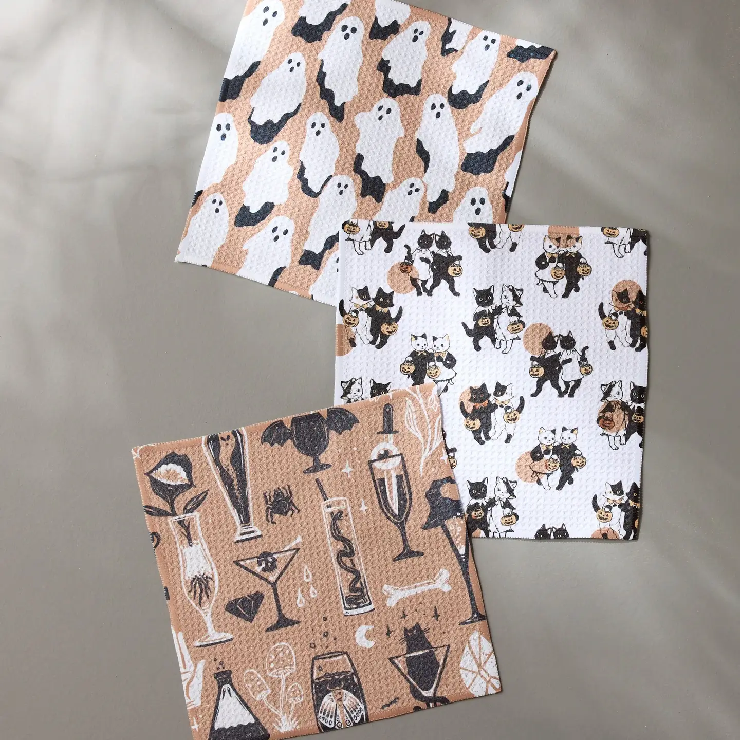Spooks Geometry Dishcloth Set