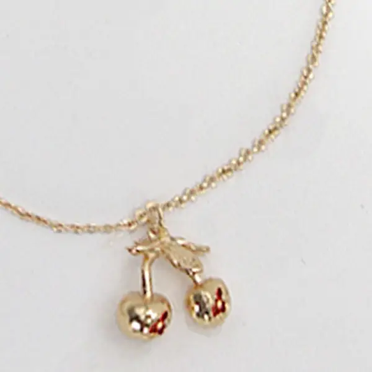 Cherry Charm Necklace