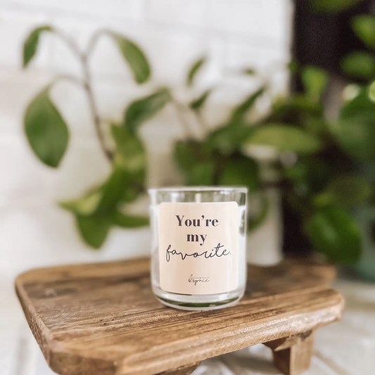 You're My Favorite Soy Candle - Mini