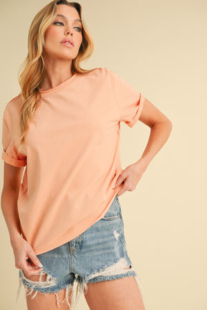 Peaches Baby Tee