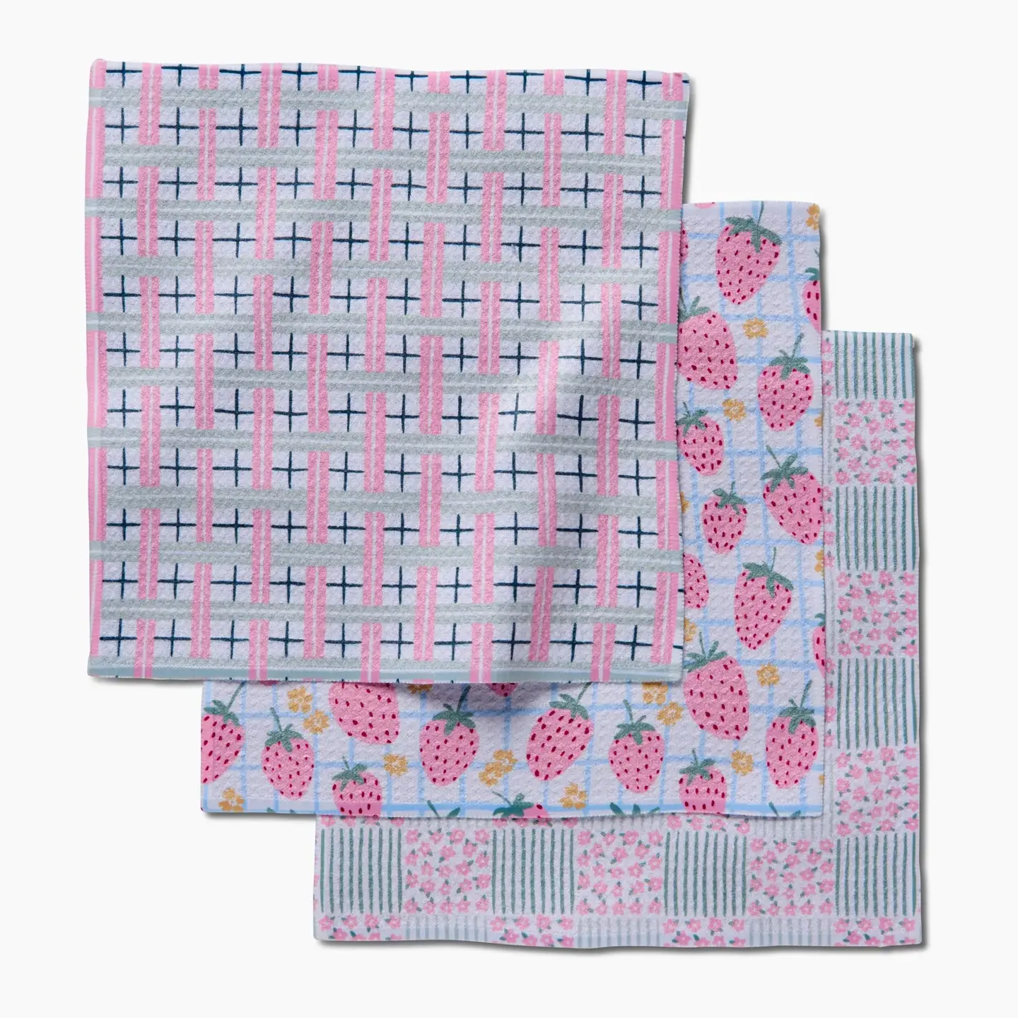 Geometry Dishcloth Set- 3 Pack