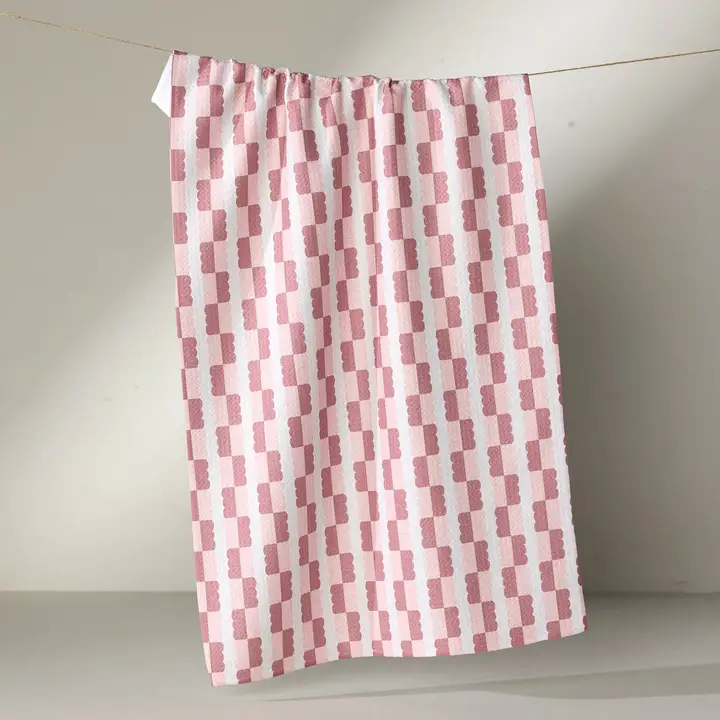 Sweet Geometry Tea Towel