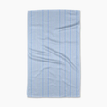 Geometry: Soft Summer Blue Tea Towel