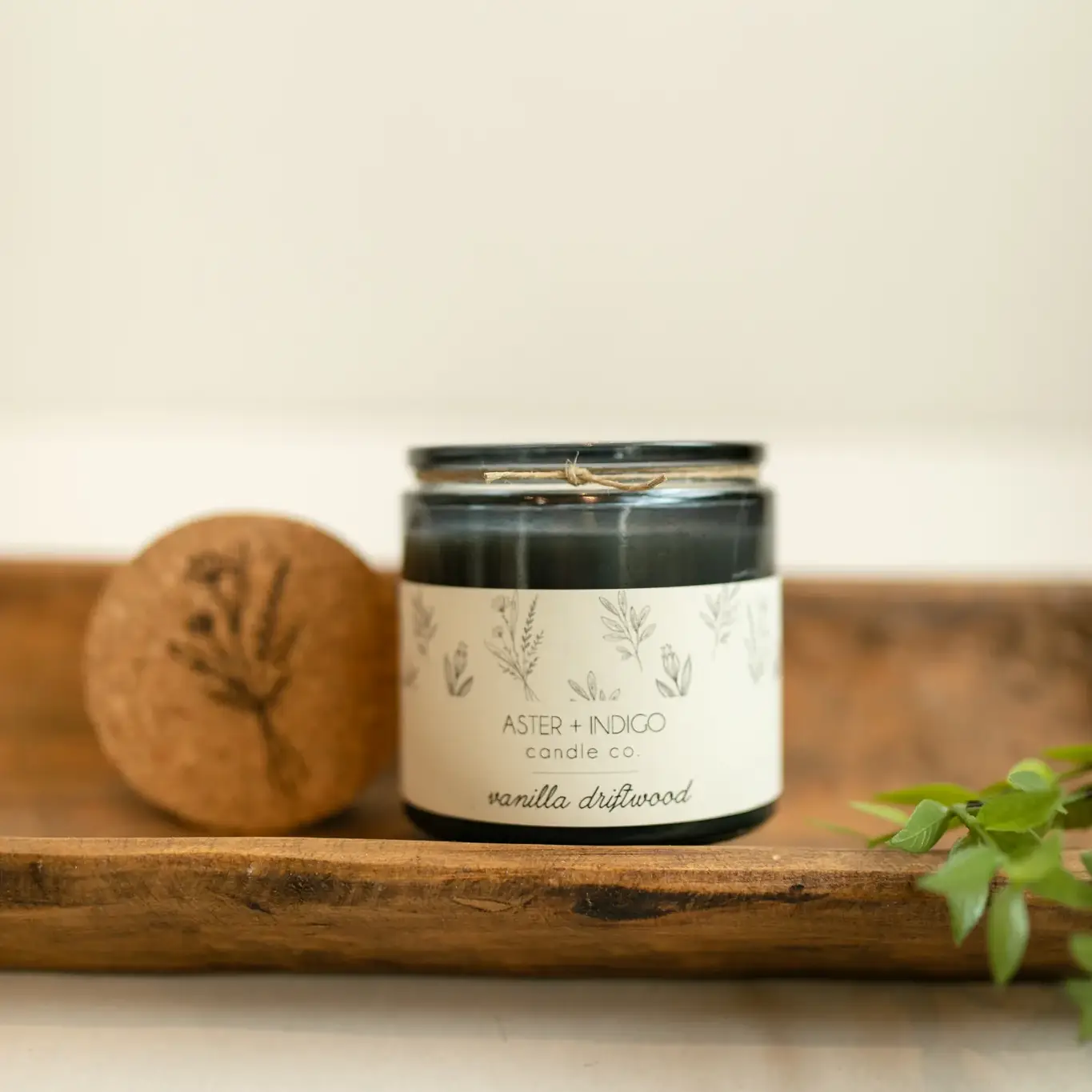 Vanilla Driftwood Soy Candle