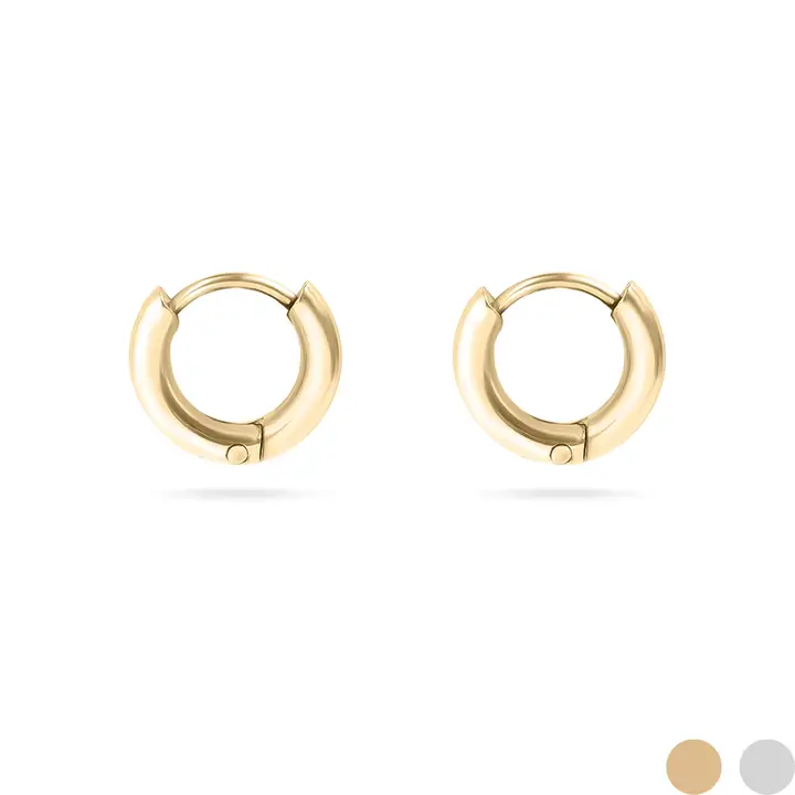 Hypoallergenic Minimal Hoops