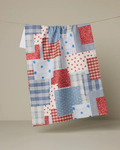 Geometry: Stars and Stitches Tea Towel