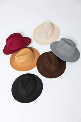 Fedora Hat - Multiple Colors